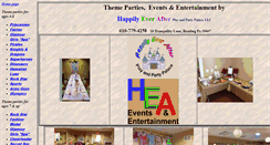 Desktop Screenshot of happilyea.com